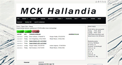 Desktop Screenshot of mckhallandia.com