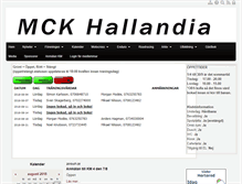 Tablet Screenshot of mckhallandia.com